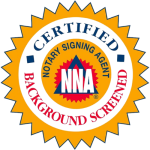 NNA Background Screened Seal